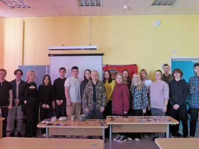 Поисковики отряда «Обелиск» провели лекцию для московских студентов