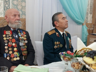 Торжественная встреча в Московской Соборной мечети