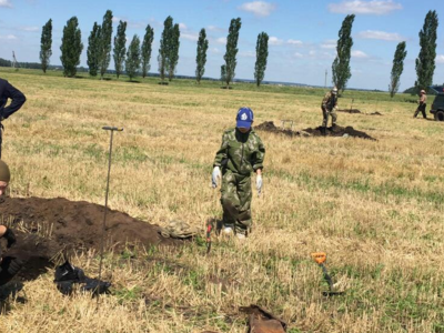 Поисковики отряда «Застава св. Ильи Муромца» обнаружили останки 9 военнослужащих в Поныровском районе