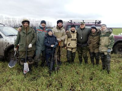 46 бойцов и командиров РККА обнаружили поисковики в ходе Межрегиональной экспедиции в Поныровском районе