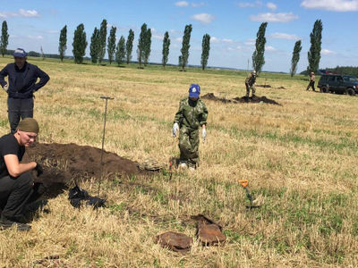 Межрегиональная поисковая экспедиция «Вахта Памяти» проходит в Поныровском районе Курской области