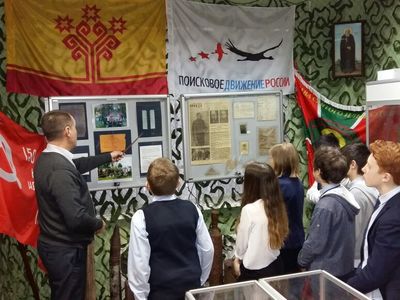 Поисковый отряд «Застава святого Ильи Муромца» провел экскурсию для школьников