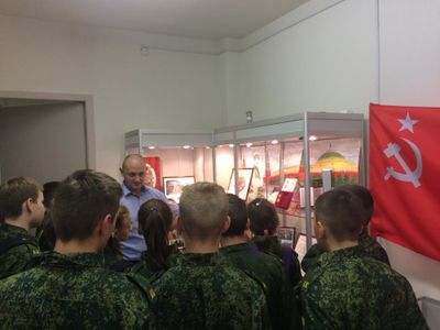 Поисковый отряд «Щит и меч» провел экскурсии для учащихся школ города Москвы