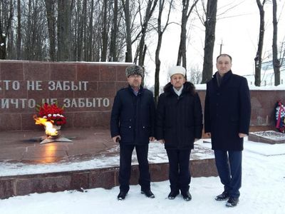 Останки красноармейца М.К. Албастова переданы для захоронения на родине