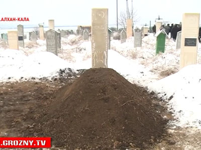20 января 2017 года в селении Алхан-Кала состоялась церемония захоронения красноармейца, погибшего в годы ВОВ