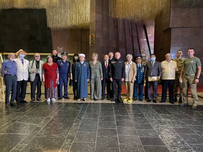 Церемония передачи останков советских военнослужащих для захоронения на родине состоялась в Музее Победы
