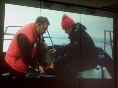 В Президентской библиотеке состоялся показ документального фильма Разведывательно-водолазной команды «Голоса погибших кораблей»