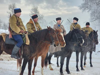 Поисковики отряда «Elk-Лось» посетили военно-историческую реконструкцию